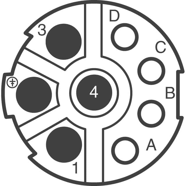 MB1EJN0800 Amphenol Sine Systems Corp  Rundsteckverbindergehäuse